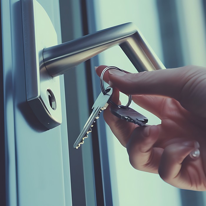 Smart access control panel for business security
